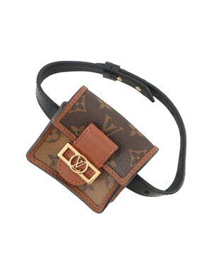 Louis Vuitton Airpods Case Bracelet Party de Fine Monogram Reverse Brown Noir